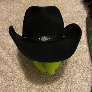Harley Davison rodeo hat